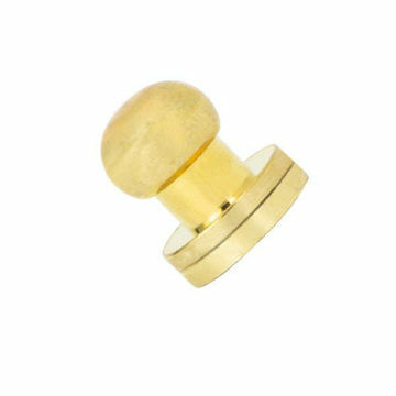 Picture of Screw Button Stud 8mm 11311-01 Brass