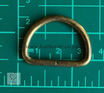 Picture of D Ring  DRHC14K O/Brass 25mm