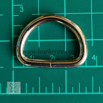 Picture of D Rings 25mm welded 3.15mm  HC60 Nickel