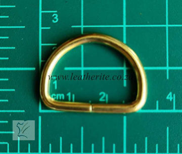 Picture of Economy D Ring 1166-01 25mm Gilt