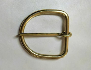 Picture of Solid Brass Buckle Round 50mm