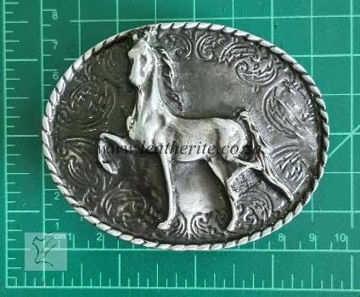 Picture of Buckle Horse 40mm Black Brushed H70mm