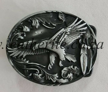 Picture of Buckle Eagle 40mm Black Brushed H70mm