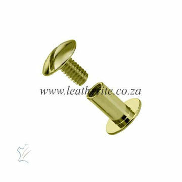 Picture of S/Brass C/Back Screw Post 10mm 1291-02
