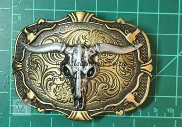 Picture of Buckle 38mm 2 Tone Steer insert BL