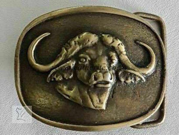 Picture of Buckle Buffalo 40mm Brass Look H50
